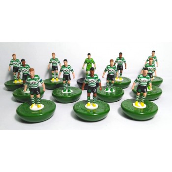 Subbuteo Andrew Table Soccer Sporting Lisbon 2017-18 on classic Hasbro bases